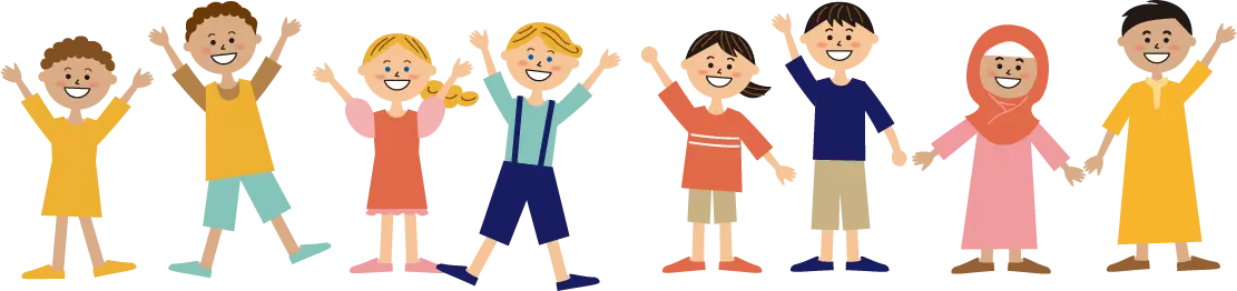 子どもたちのイラスト